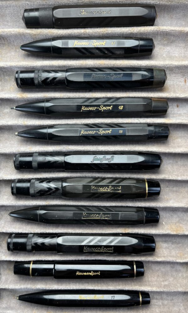vintage Kaweco Sport_collection